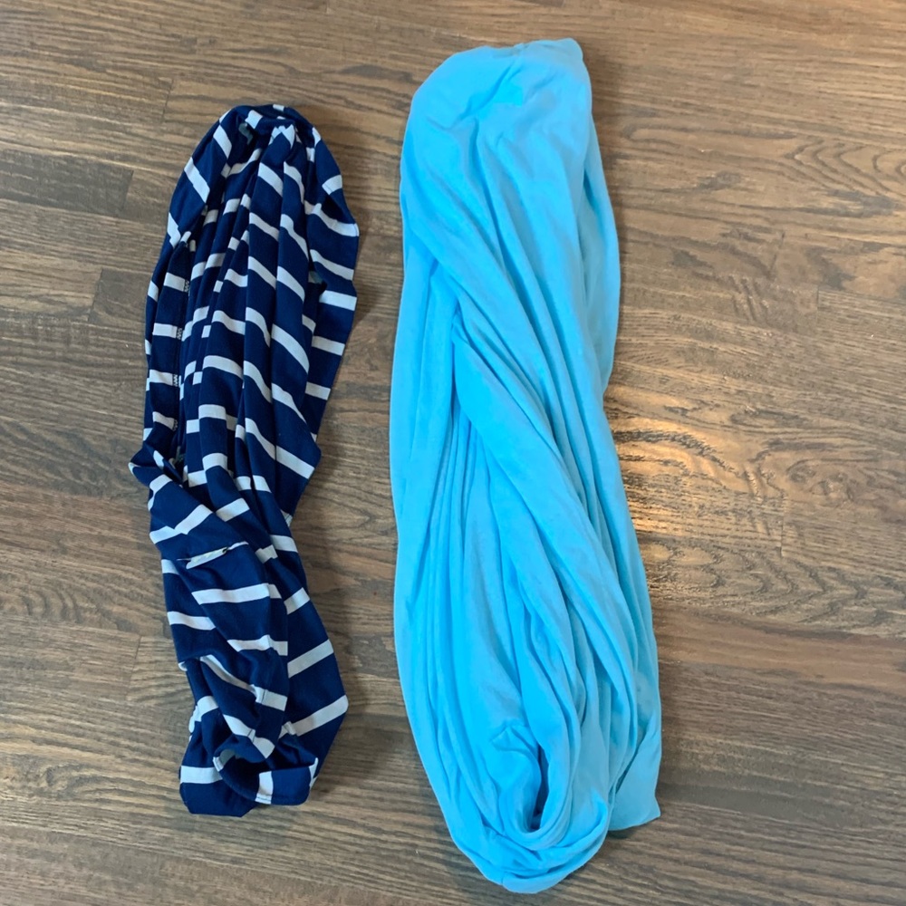 Nursing infinity scarves bundle of 2